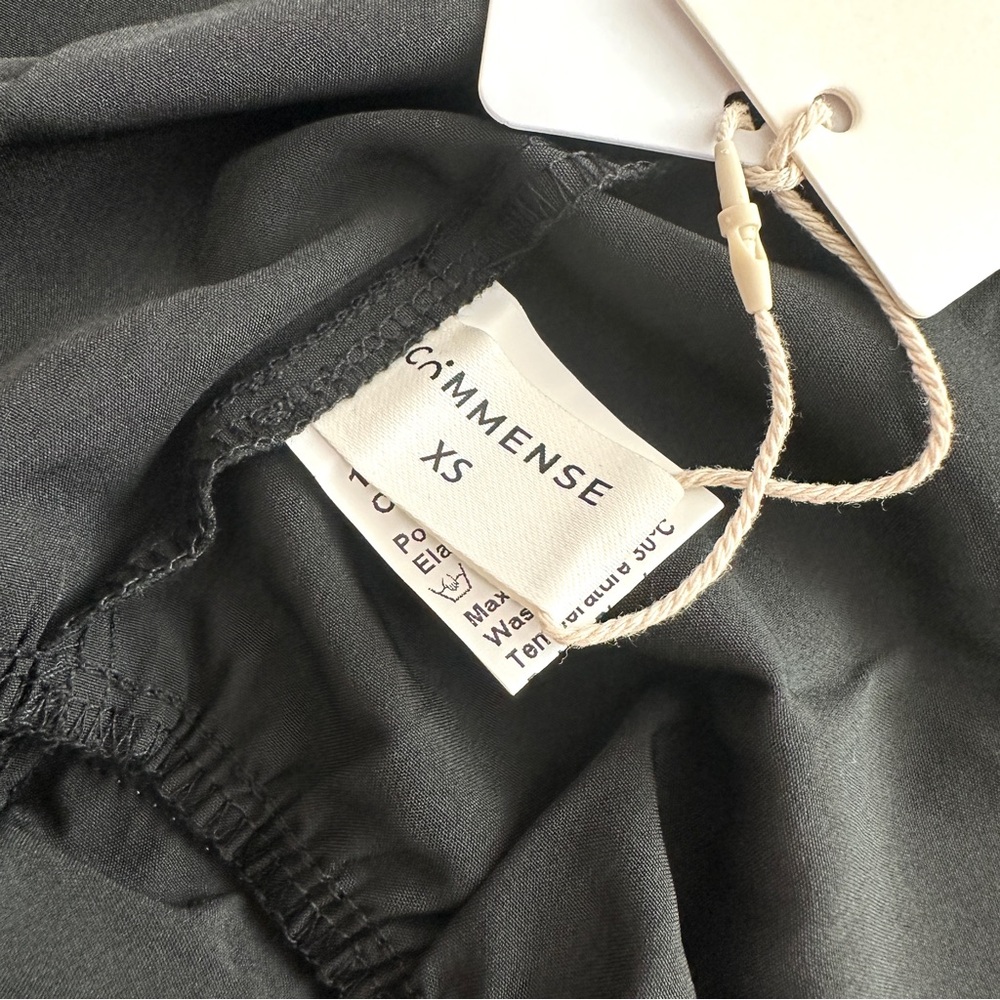 NWT Commense Contrast Binding Peplum Cami Top - Picture 7 of 9